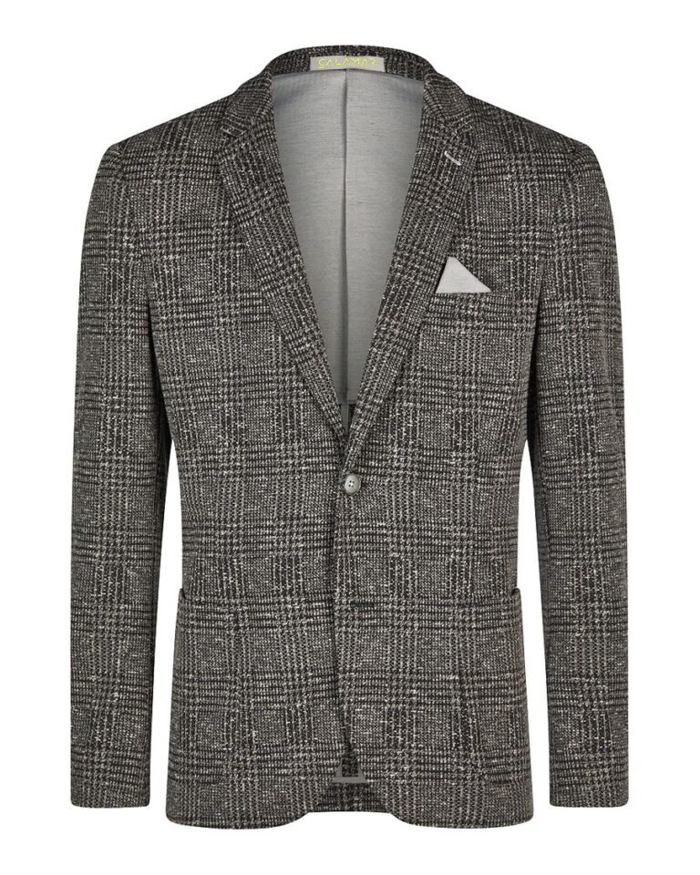 CALAMAR Karierter Premium-Blazer – švarkas, 1 spalva, katalogo nuotrauka